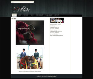 Kim Christy Show Horses